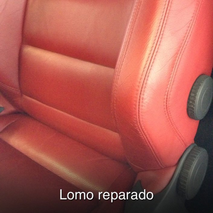 Lomo reparado de vehículo